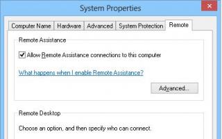 Windows Remote Desktop-ի կարգավորումը հրամանի տողում