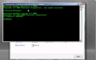 Installing a virtual machine (using Windows XP as an example) on a created virtual hard disk Installing windows xp on vhd